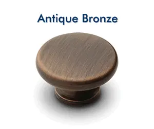 Antique-Bronze knob hardware color choice
