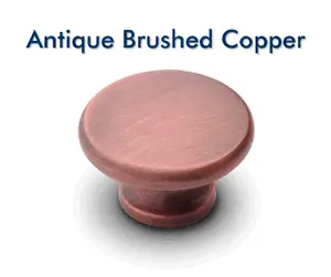 Antique-Brushed-Copper knob color choice