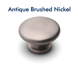 Antique-Brushed-Nickel knob hardware color choice