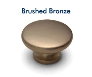 Brushed-Bronze knob hardware color choice