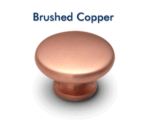 Brushed-Copper knob hardware color choice