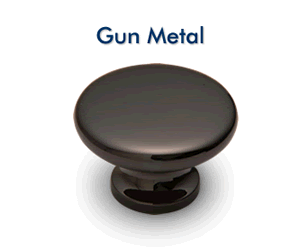 Gun Metal knob hardware color choice