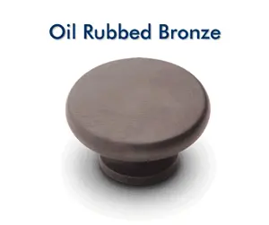 Oil-Rubbed-Bronze knob hardware color choice