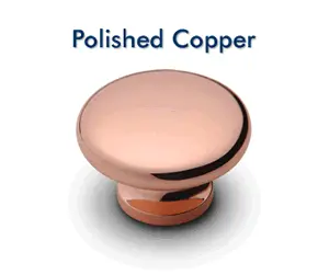 Polished Copper knob color choice