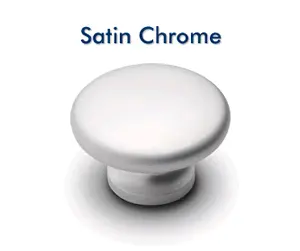 Satin-Chrome knob hardware color choice