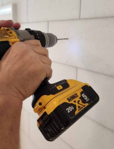 drilling into tile