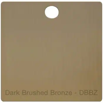 dark brushed bronze finish swatch