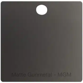 matte gunmetal finish swatch