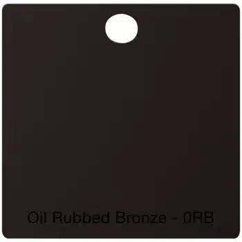 oil rubbed bronze finish swatch