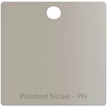 polished nickel finish swatch